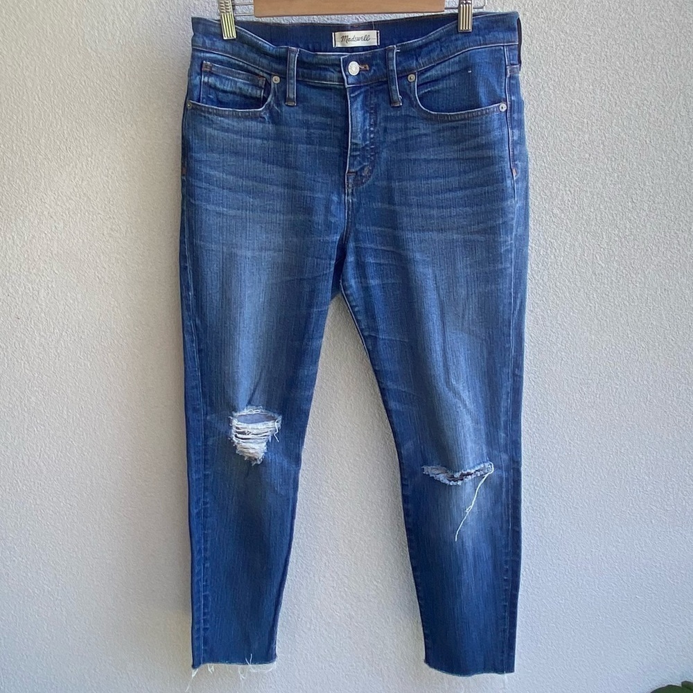 Madewell 9" High-Rise Skinny Crop Jeans